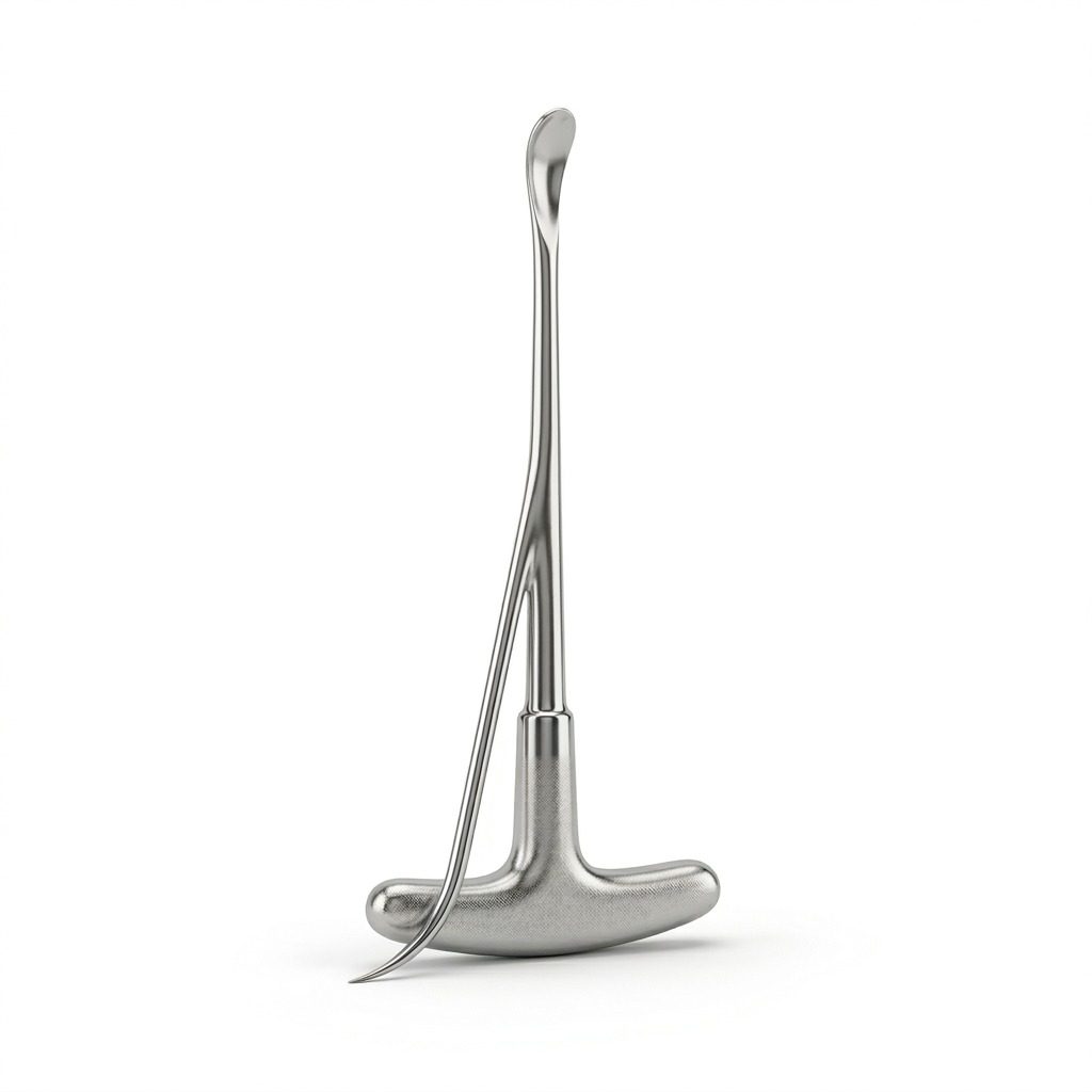Bein Dental Root Elevator – Curved Tip