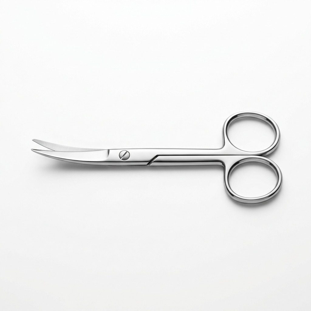 Kaye Facelift Dissecting Scissors – Curved, Fluted Blades