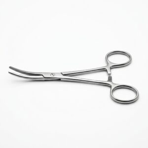 Kelly Hemostatic Forceps – Curved, 5.5"