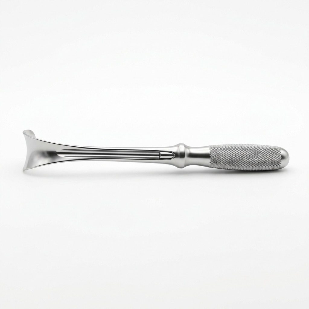 Tebbetts Breast Retractor with Fiberoptic Light Guide