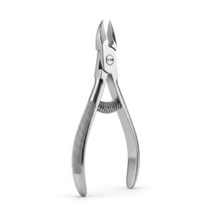 Heavy-Duty Toenail Nipper – Curved Jaw, Barrel Spring